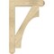 Ekena Millwork Westlake Craftsman Rough Sawn Bracket, Douglas Fir, 4"W x 24"D x 36"H BKT04X24X36WTL04RDF - alternate 4